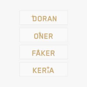 [Pre-Order] 2025 T1 World Champions DIY KIT