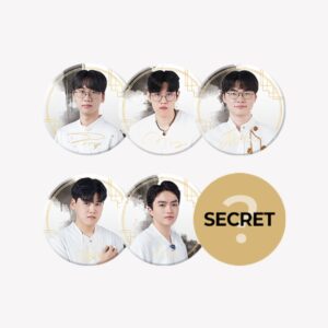 2025 T1 Worlds Player Pin Button Set